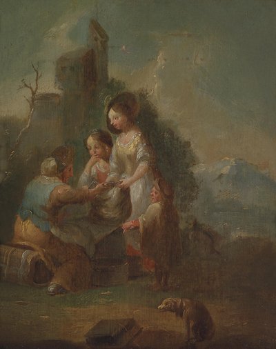 تعليم الأطفال في الهواء الطلق بواسطة دائرة يوهان جورج بلاتزر